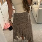 Boutique FLORAL MIDI SKIRT Photo 0