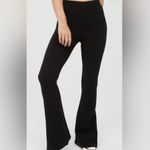 Aerie Black Flare Leggings Hi Rise Photo 3