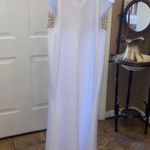 Women boutique Dress XL White Gold Photo 6