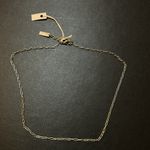Saint Laurent  Short Rectangular Chain Necklace in Metal Photo 1