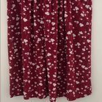 Old Navy  Floral Red Women's Dress Photo 6
