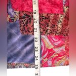 Breckenridge Petite XL Quilted Patchwork Jacket Boho Cotton Button Front Vibrant Photo 5