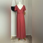 Birdy Grey NWT Terracotta Hannah Chiffon Maxi Dress, Size Small Photo 3