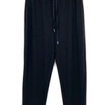 Joie  Black Drawstring Relaxed Fit Jogger Pants Photo 0