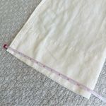 J.Crew NEW! White Linen Cotton Wide Leg Drawstring Pants Size 8 Photo 7