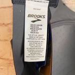 Brooks Dare Scoopback Run Sports Bra Adjustable Asphalt Gray Size 32 C/D Photo 6