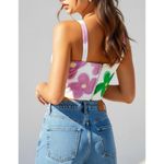 With Jean WITH JÉAN Cindy Corset, Viola Tricolour, Large Photo 1