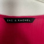Zac & Rachel Womens Top Large Gauzy Lightweight Career Office Workwear Casual Pink Photo 1