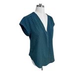 Fun2Fun Dark Teal Blue Polka Dot Print V Photo 3