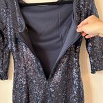 Lulus  Delightful Ways Navy Blue Sequin Dress Size S Photo 8