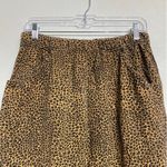 Bay Street Clothing Co. Tan Leopard Print Vintage Maxi Skirt Sz M Brown Size M Photo 2