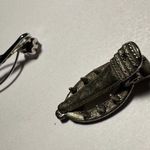 Lot Of 4 Silver Tone Women’s / Girl’s Hair Clip Barrettes / pins Accessories Photo 9