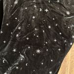 Wild Fable Black Velvet Whimsygoth Stars Moons Backless Bodysuit Small Photo 2