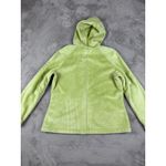 Kristen Blake Velour Full Zip Hoodie Jacket Comfy Casual Green XL Outdoor Cozy Photo 5