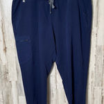 FIGS Zamora Navy Blue Jogger Scrub Pants Womens Size XXL Photo 0