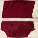 Lulus  Picture Perfect Burgundy Lace Maxi Long  Dress New women's Large NWT #192 Photo 5