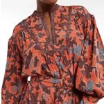 Ulla Johnson Taiana floral printed midi dress- NWT- Amaryllis. Size 4 Photo 5