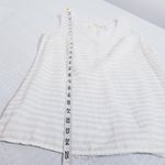 Lucy & Laurel 100% Linen Gold Metallic Blouse Photo 5