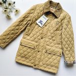 Burberry NEW  Quilted Nylon Barn Jacket in Flax Sand Size XS Photo 0