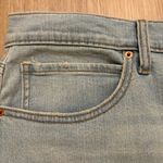 Jessica Simpson  Light Blue Denim Midi Skirt with Raw Him Womens 18 Plus Size Photo 5