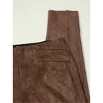 Stella Luce 006 brown faux suede pull on pant size medium Photo 2