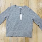 White + Warren 100% cashmere gray sweater NEW Photo 6