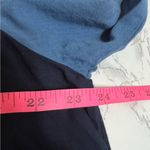 Odd Molly  Anthropologie embroidered eyelet top blue Sz L Photo 2