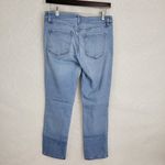 Ann Taylor LOFT Womens Jeans 28/6 Blue Denim Modern Straight High Rise Button Photo 1