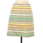 Hutch Anthropologie |  | Bohemian Stripe Embroidered Mini Skirt Size 0 XXS XS Photo 1