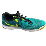 Nike  Flex Experience RN5‎ teal and lime running shoes Photo 4