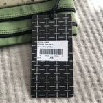 Vimmia Cheetah Print Triangle Sports Bra Strappy Cross Back Olive Green XS New Photo 4