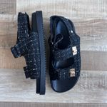 Billini Lillian Boucle Sandal Size 6 Black Photo 2