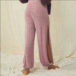 Free People RARE! Split Open Side Leg Ankle Wide Leg Knit Pants Size XS Photo 6