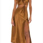 LPA  Imani Dress in Brown XS Photo 0