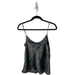 Les Copains Grey Tank Top Sz 46 L Made in Italy Minimalist Cami Gray Size L Photo 2