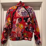 MARCIA VINTAGE Talon Vibrant Floral Zip Photo 1