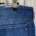 Rag and Bone Dre Slim Boyfriend Jeans Size 32 Medium Wash Distressed Denim Photo 8