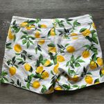 Isaac Mizrahi  New York Lemon Print Women's Shorts Size 10 Photo 1