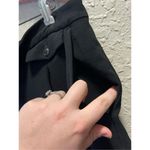 Madewell  Black Dress Pants Woman’s Size 16 - Flawed/ Missing Button Photo 7