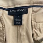 Lane Bryant Womens Biege The Lena Capri Pants Plus Size 28 Cruvy Trousers u Photo 4