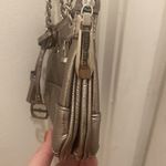 Ellen Tracy Gold Silver  Convertible Crossbody Shoulder Bag Purse Photo 5