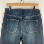 Sofia Jeans by Sofia Vergara Melisa‎ Flare Dark Blue Stretch Denim Pull Photo 6