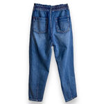 Urban Outfitters BDG Pull-On Mom Jeans Women's Size 27 Elastic Waist High Rise Retro Back Seams Photo 2
