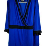 Lane Bryant Royal Blue Dressy Top 22/24 Photo 0