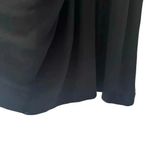 Anthropologie  Maeve Carlotta Ruched Shirt Minimalist Dress Black SZ XS #2257 Photo 5