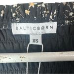 Baltic Born  Lotta Black Floral Smocked Dress XS Photo 9