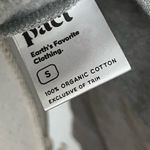 Pact  • NWT Gray Sweatshirt with 'Good Energy Club' Print Photo 2