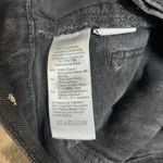 Madewell  Cali Denim Boot Jeans Black Edmunds Wash: Raw-Hem Edition Size 27 Tall Photo 7