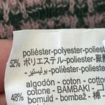 ZARA Women's Jacquard Green Pink Colorway Polo Straight Leg Pant Set - Large Photo 7