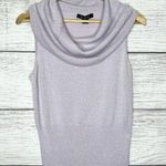 499 South Lavender Purple Shimmer Sleeveless Cowl Neck Blouse Top Size Large Photo 1